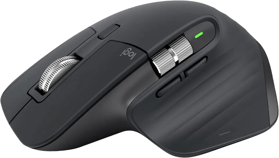 ロジクール MX MASTER3s アドバンスド ワイヤレス マウス 静音 MX2300GR Logi Bolt Bluetooth Unifying非対応 8000dpi 高速スクロールホイール USB-C 充電式 無線 MX2300 グラファイト 国内正規品